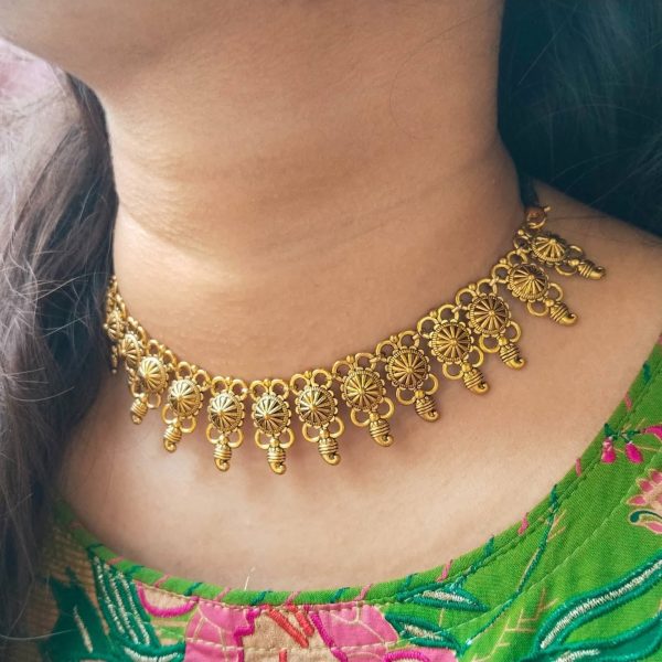 Premium Floral  Necklace Set